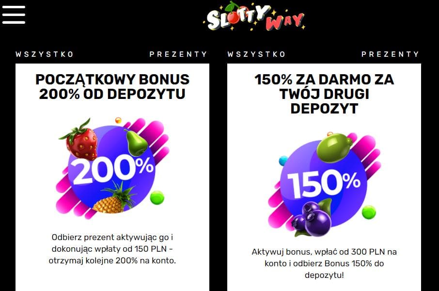 SlottyWay Casino Bonuses