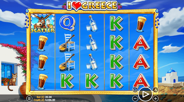 I Love Greece slot